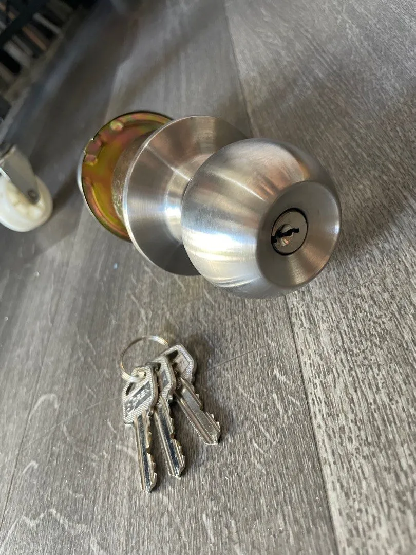 Close-up of a safe lock dial during professional safe lock service in Tuscaloosa AL